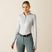 Ariat Women's Cheviot 1/4 Zip Long Sleeve Baselayer - Skyway
