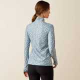 Ariat Women's Lowell 3.0 1/4 Zip Baselayer - Hardware Print
