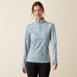 Ariat Women's Lowell 3.0 1/4 Zip Baselayer - Hardware Print