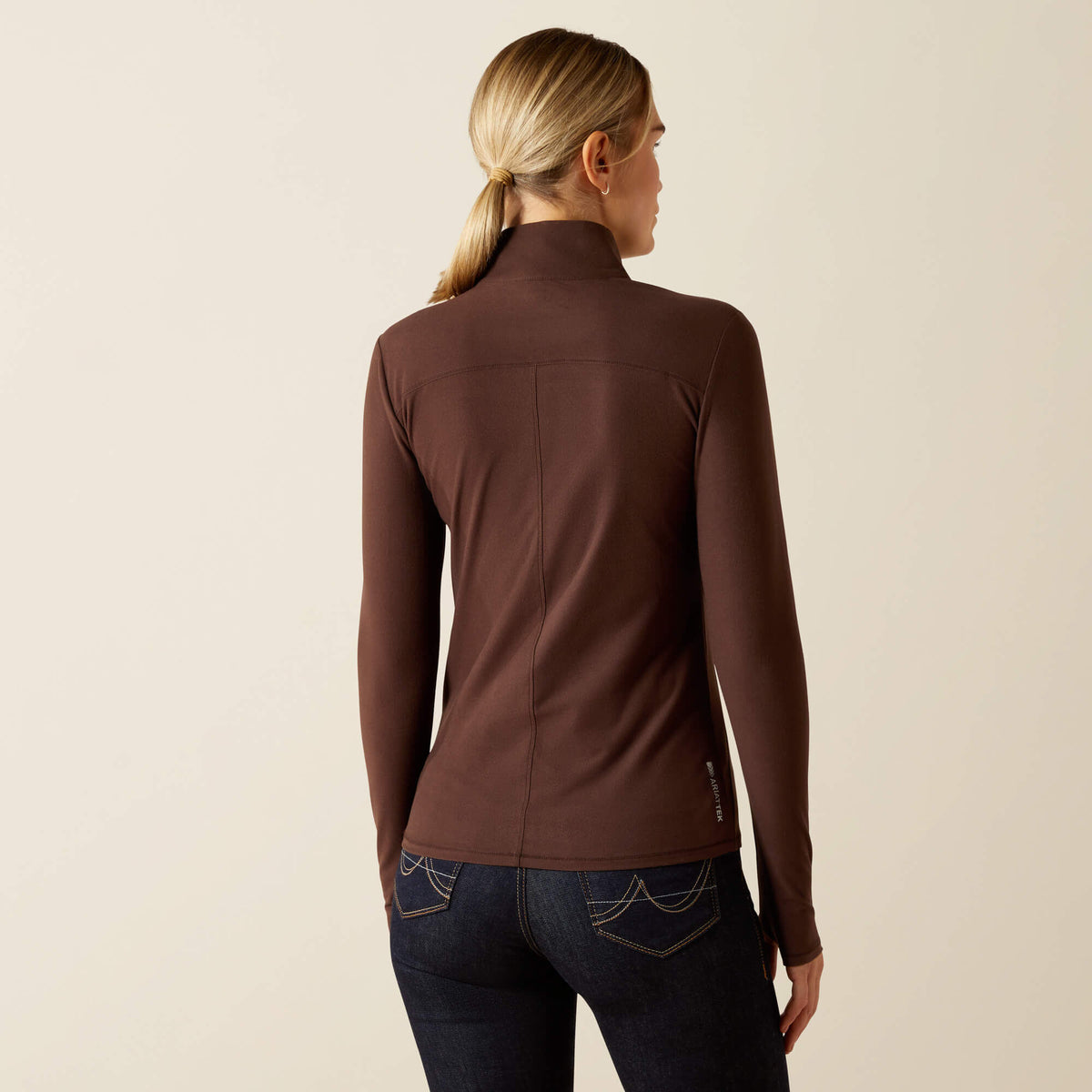 Ariat Women's Lowell 3.0 1/4 Zip Baselayer - Java