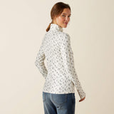 Ariat Women's Lowell 3.0 1/4 Zip Baselayer - Forest Horses