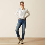 Ariat Women's Lowell 3.0 1/4 Zip Baselayer - Forest Horses