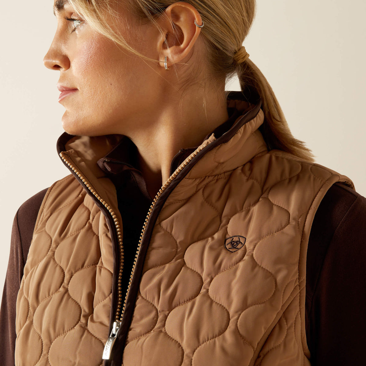 Ariat Women's Ashley 2.0 Insulated Vest - Tiger's Eye