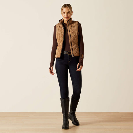 Ariat Women's Ashley 2.0 Insulated Vest - Tiger's Eye