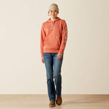 Ariat Women's Rebar Workman Graphic Hoodie - Aragon Heather/Cameo