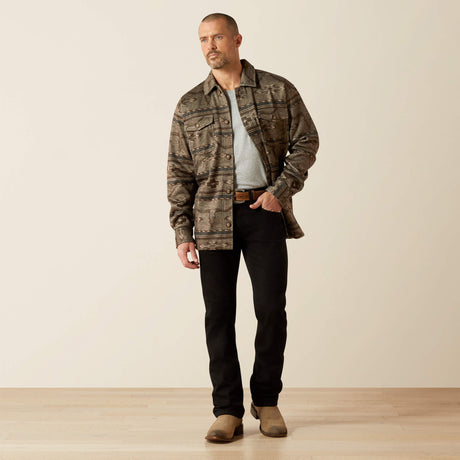 Ariat Men's Caldwell Printed Shirt Jacket