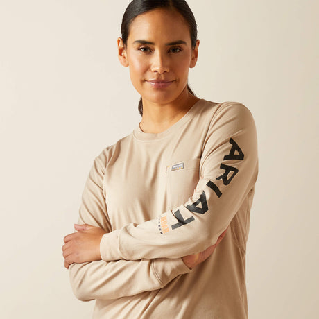 Ariat Women's Rebar Workman Logo T-Shirt