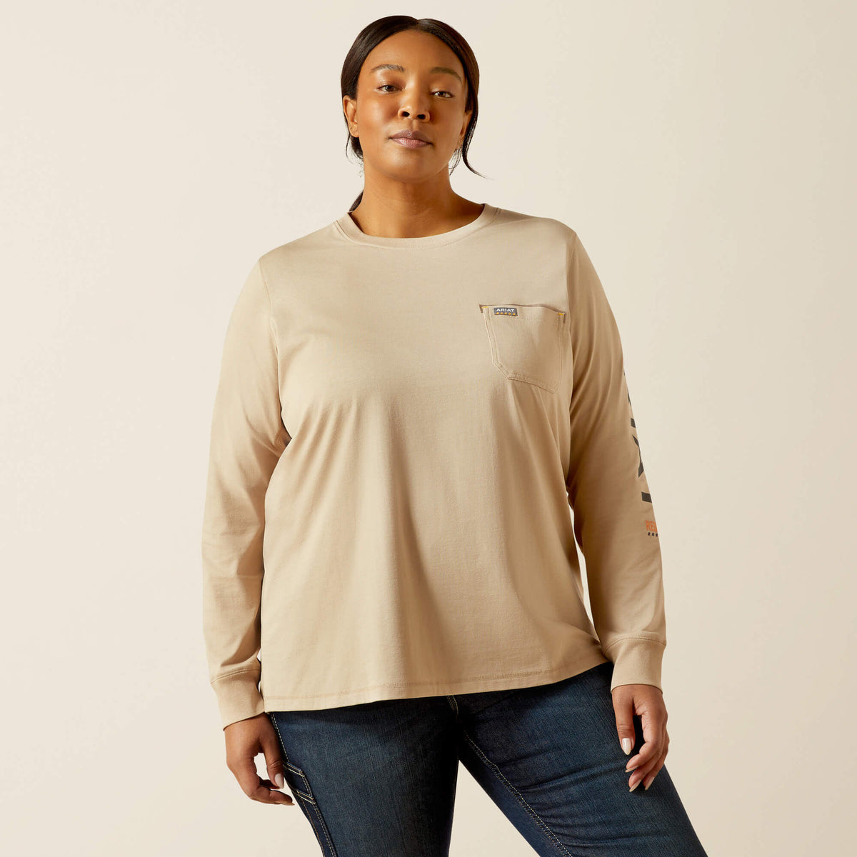 Ariat Women's Rebar Workman Logo T-Shirt