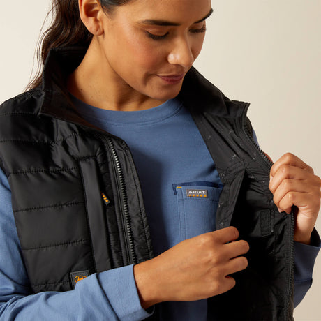 Ariat Women's Rebar Cordura Ripstop Lightweight Insulated Vest