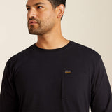 Ariat Men's Rebar Cotton Strong Standard Pocket T-Shirt