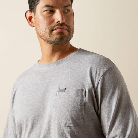 Ariat Men's Rebar Cotton Strong Standard Pocket T-Shirt