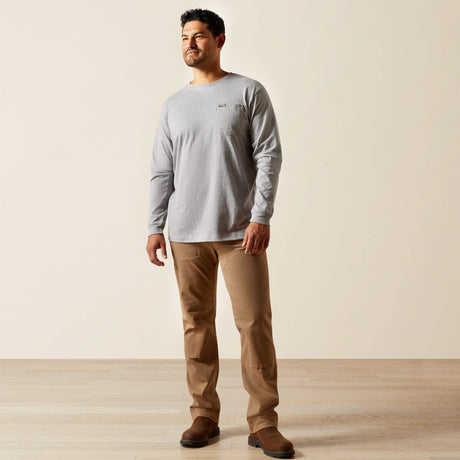 Ariat Men's Rebar Cotton Strong Standard Pocket T-Shirt