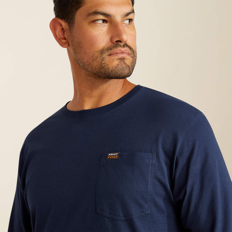 Ariat Men's Rebar Cotton Strong Standard Pocket T-Shirt