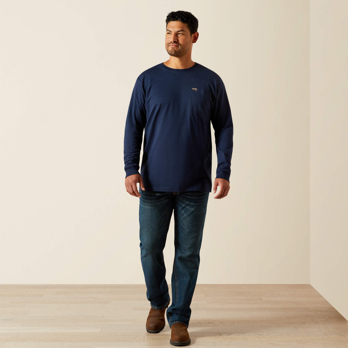 Ariat Men's Rebar Cotton Strong Standard Pocket T-Shirt