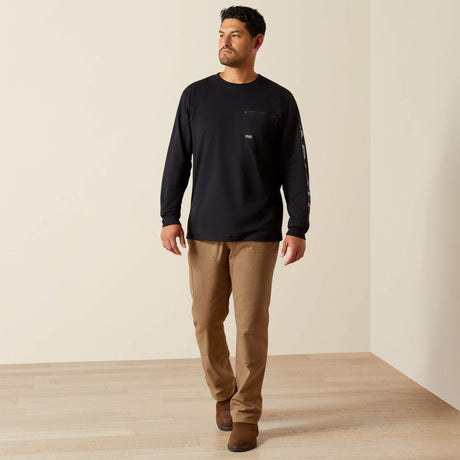 Ariat Men's Rebar Workman Logo T-Shirt