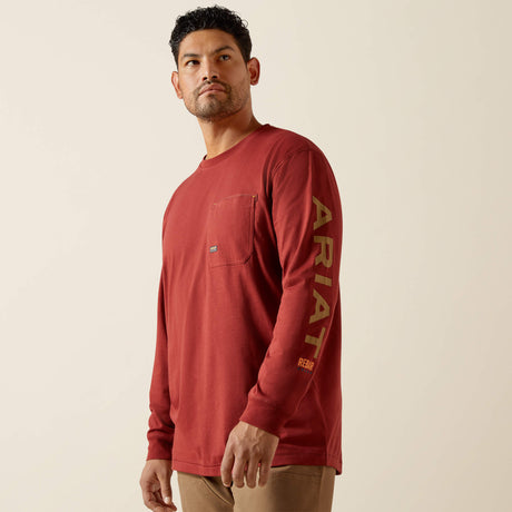 Ariat Men's Rebar Workman Logo T-Shirt