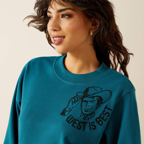 Ariat Women's Essential Sendero West is Best Sweatshirt
