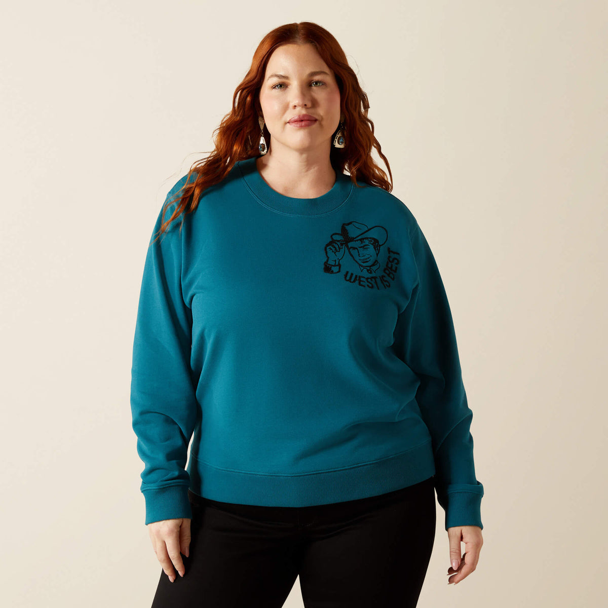 Ariat Women's Essential Sendero West is Best Sweatshirt