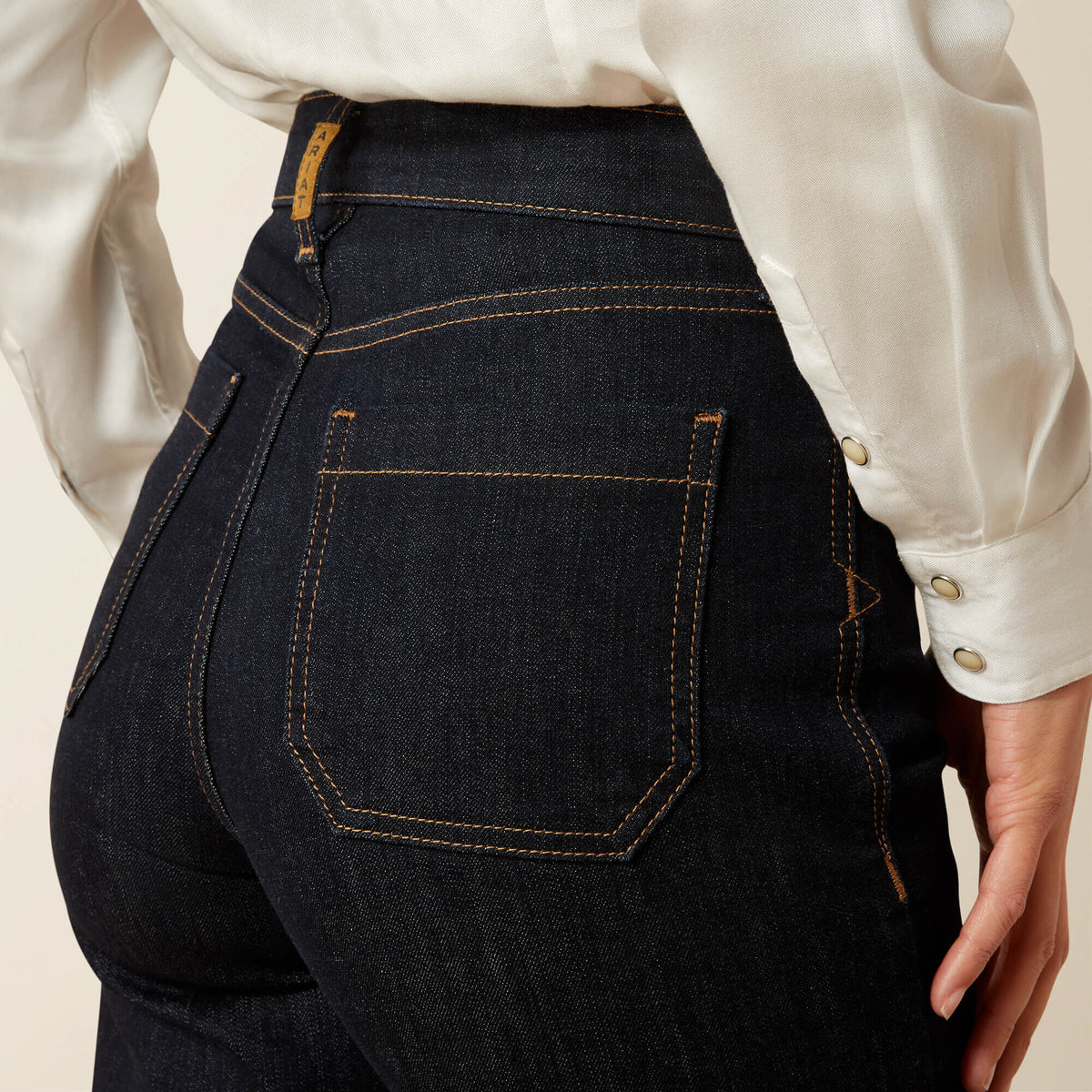 Ariat Women's Ultra High Rise Countryside Wide Leg Jean