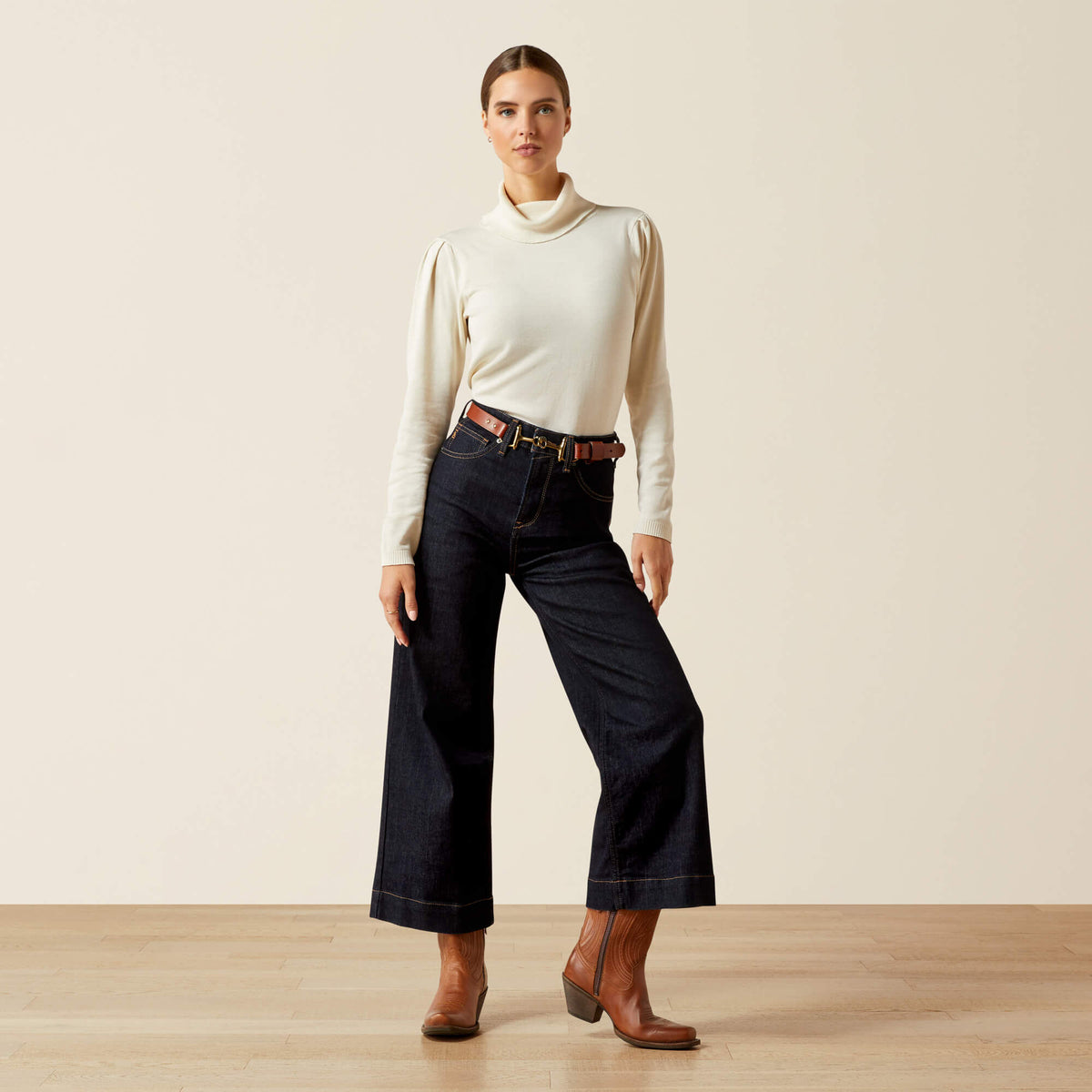 Ariat Women's Ultra High Rise Countryside Wide Leg Jean