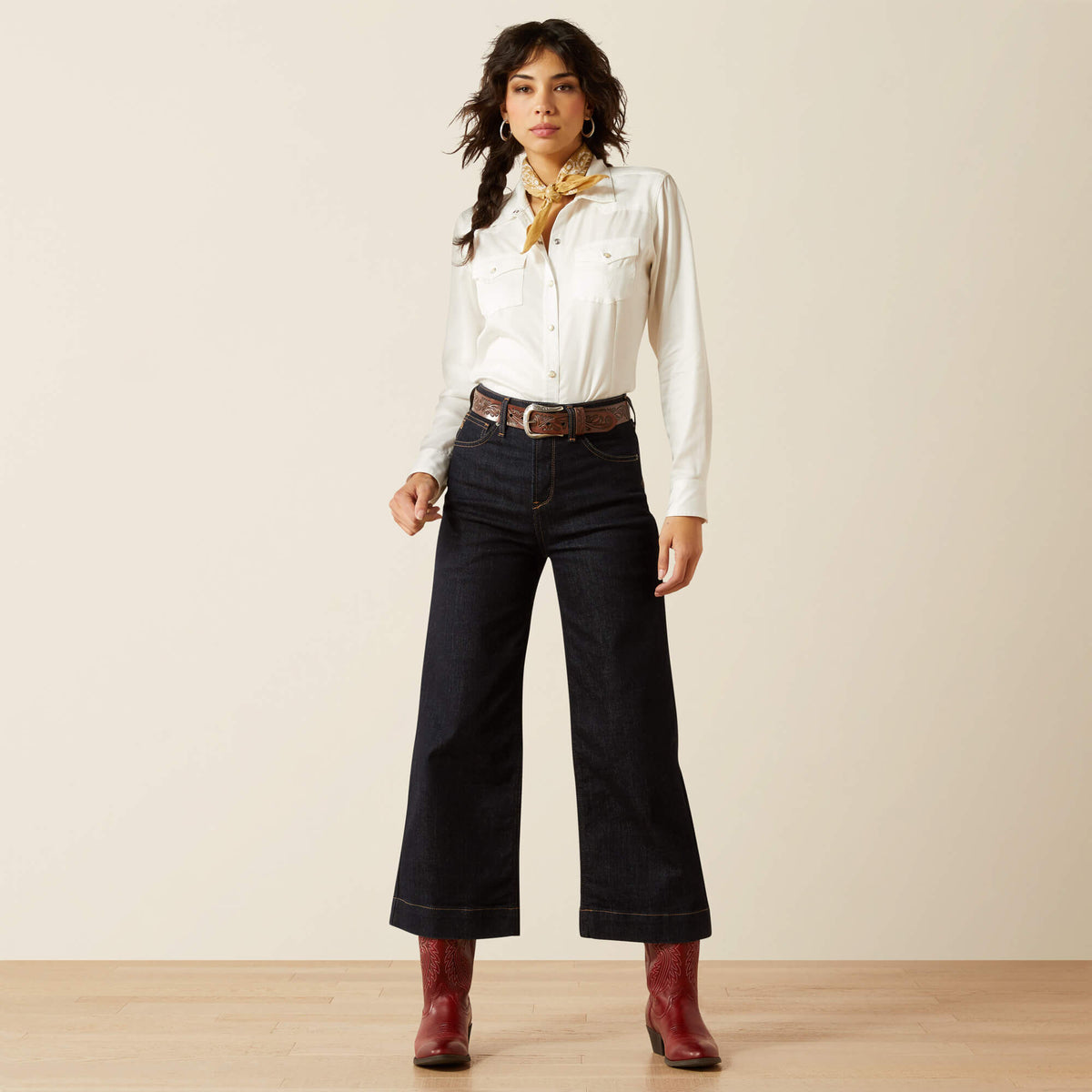 Ariat Women's Ultra High Rise Countryside Wide Leg Jean