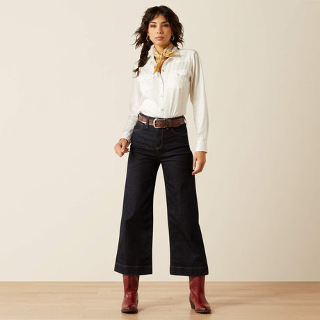 Ariat Women's Ultra High Rise Countryside Wide Leg Jean