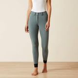 Ariat Women's Tri Factor Vivacity Heat Half Grip Breech - Steel Sage