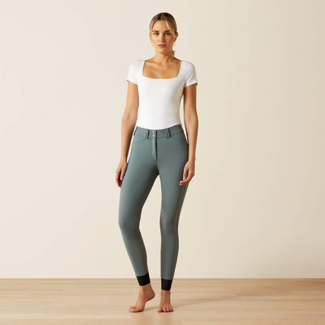 Ariat Women's Tri Factor Vivacity Heat Half Grip Breech - Steel Sage