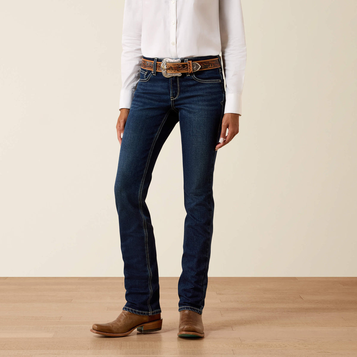 Ariat Women's Perfect Rise Acclimatize Parker Straight Leg Jeans