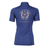 Shires Aubrion Team Young Rider Short Sleeve Base Layer #colour_navy