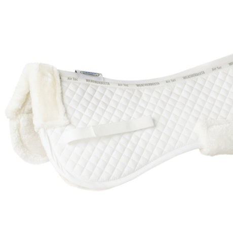 Weatherbeeta Prime Comfy Fleece Half Pad #colour_white