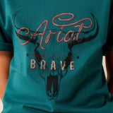 Ariat Kids' Ariat Cattle Skull Freedom T-Shirt