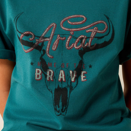 Ariat Kids' Ariat Cattle Skull Freedom T-Shirt