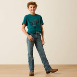 Ariat Kids' Ariat Cattle Skull Freedom T-Shirt