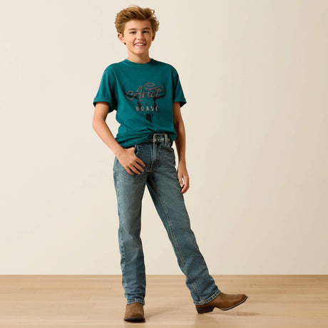 Ariat Kids' Ariat Cattle Skull Freedom T-Shirt