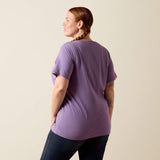 Ariat Women's Rebar Cotton Strong Standard V-Neck T-Shirt