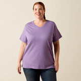 Ariat Women's Rebar Cotton Strong Standard V-Neck T-Shirt