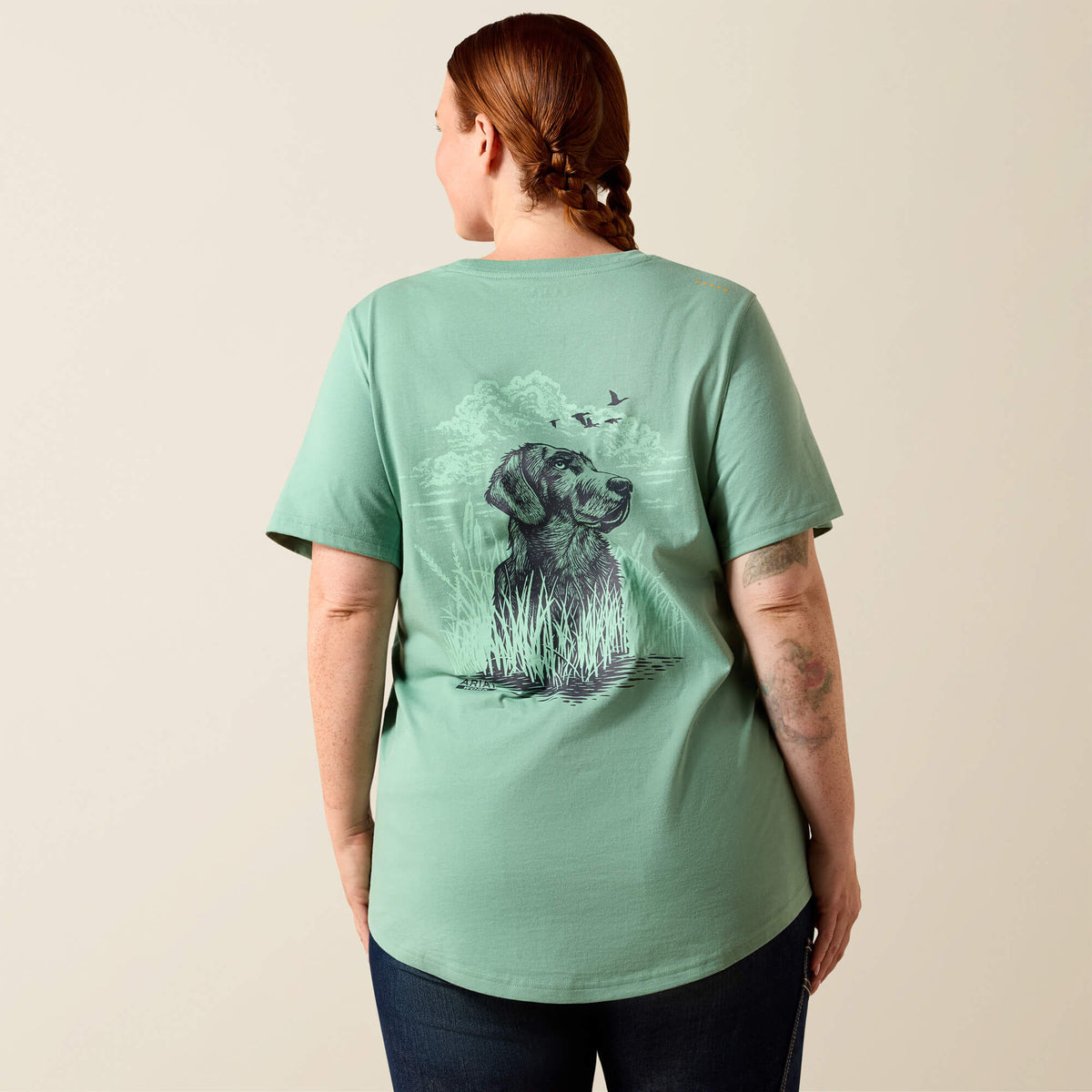 Ariat Women's Rebar Workman Field Dog Classic Fit T-Shirt