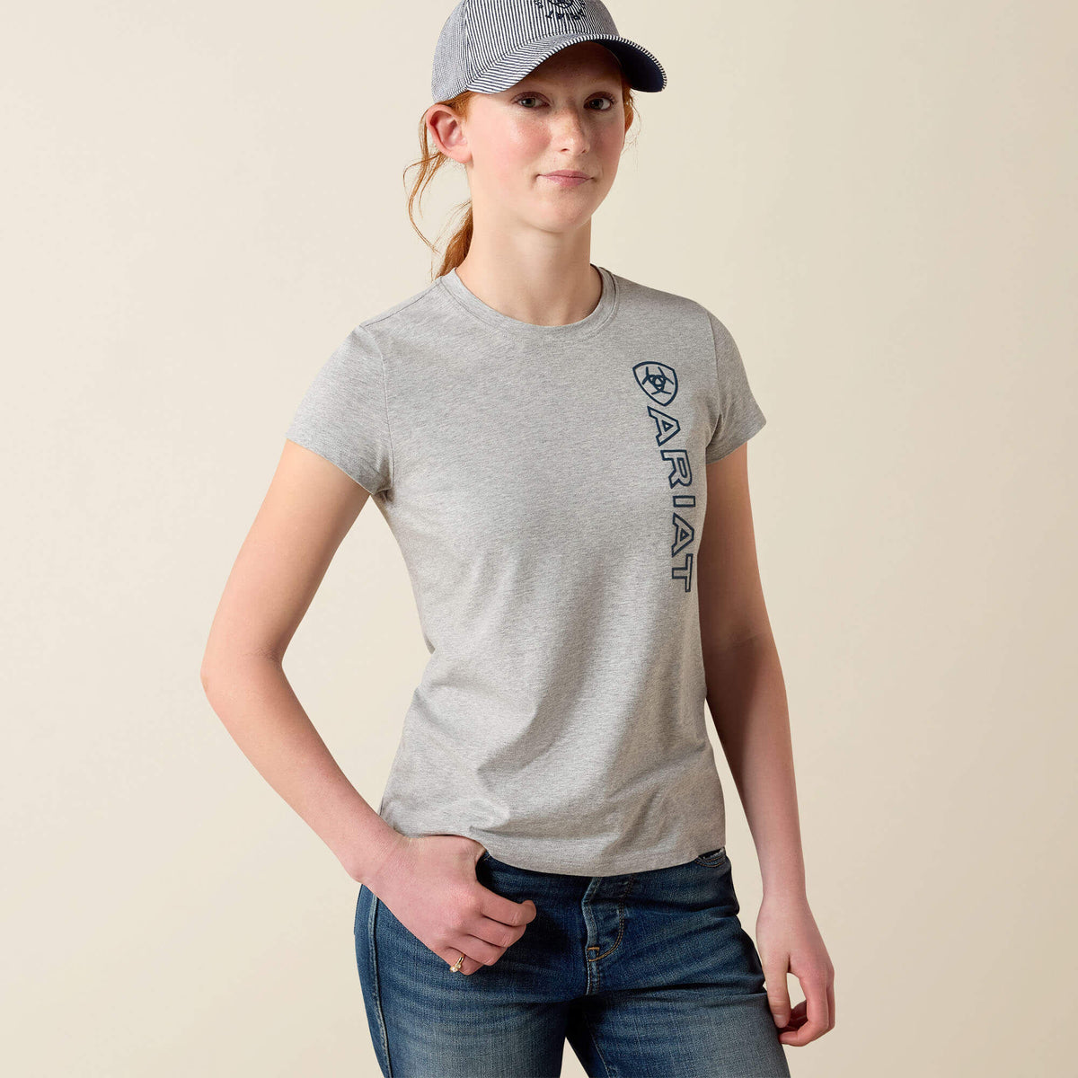 Ariat Kids' Vertical Logo T-Shirt