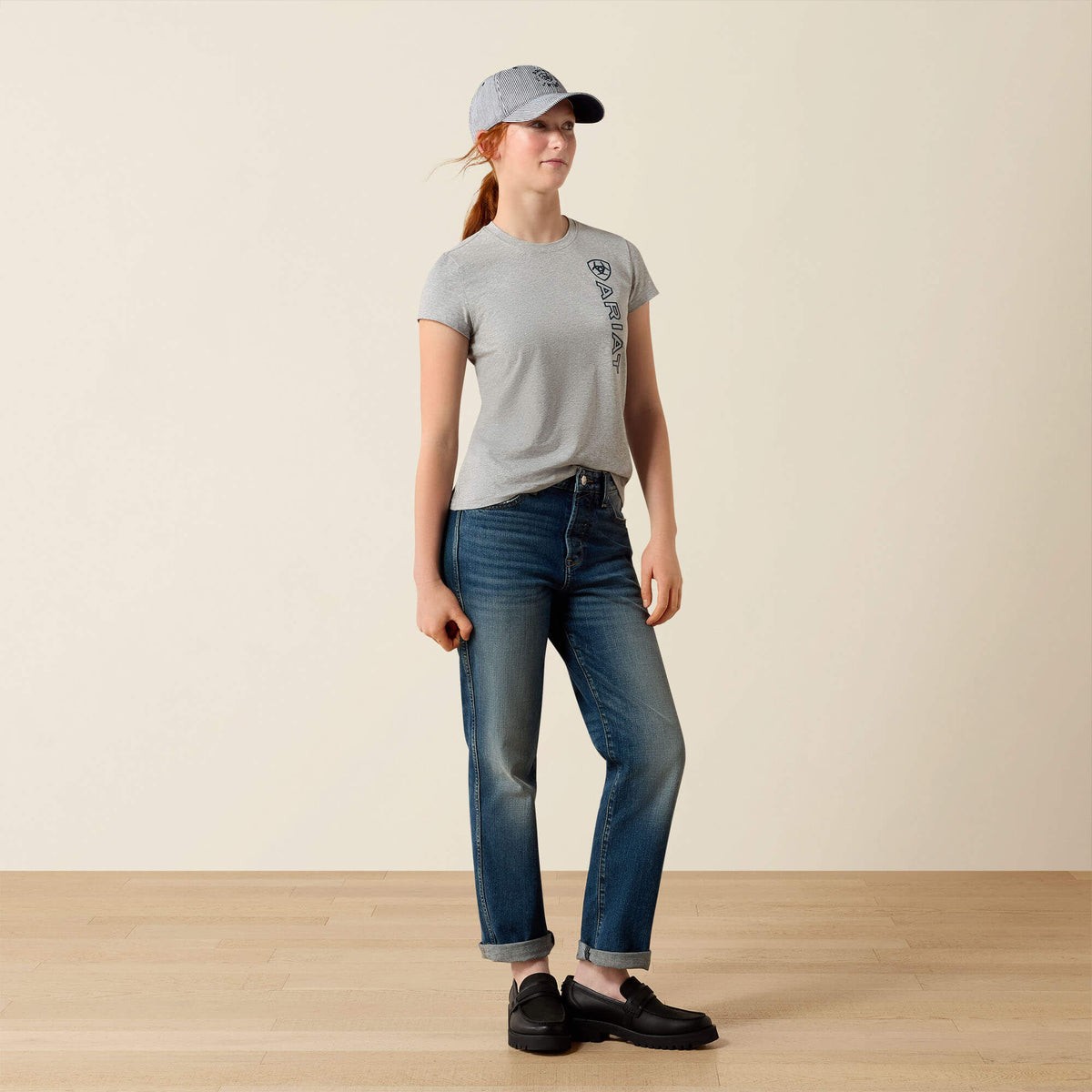 Ariat Kids' Vertical Logo T-Shirt