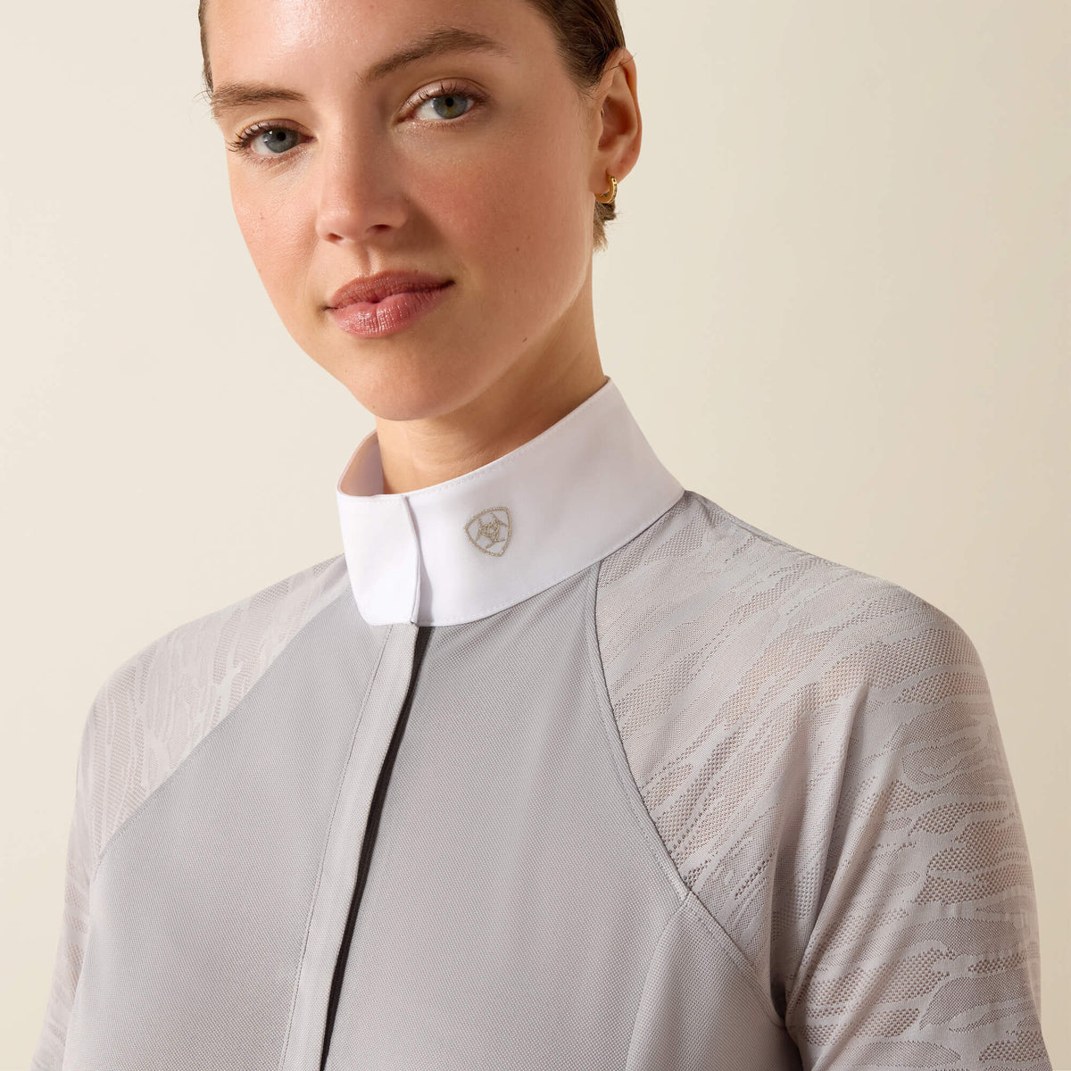 Ariat Women's Aptos Vent 2.0 Show Shirt - Show Grey