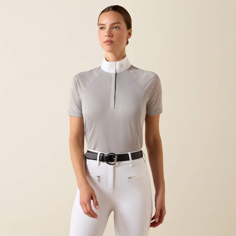 Ariat Women's Aptos Vent 2.0 Show Shirt - Show Grey