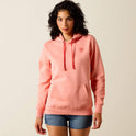 Ariat Women's Ariat Logo 2.0 Hoodie - Peach Amber Heather