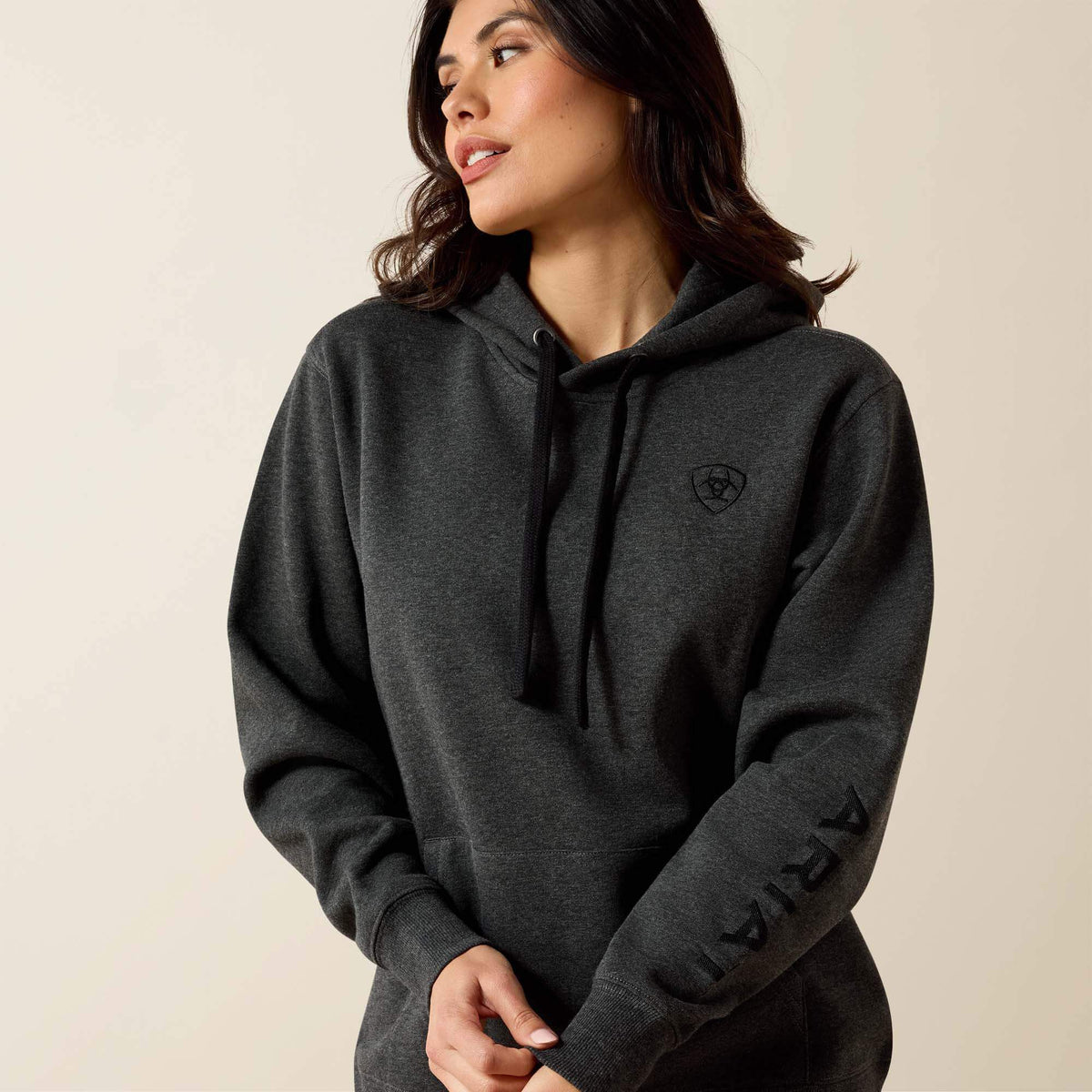 Ariat Women's Ariat Logo 2.0 Hoodie - Charcoal Heather