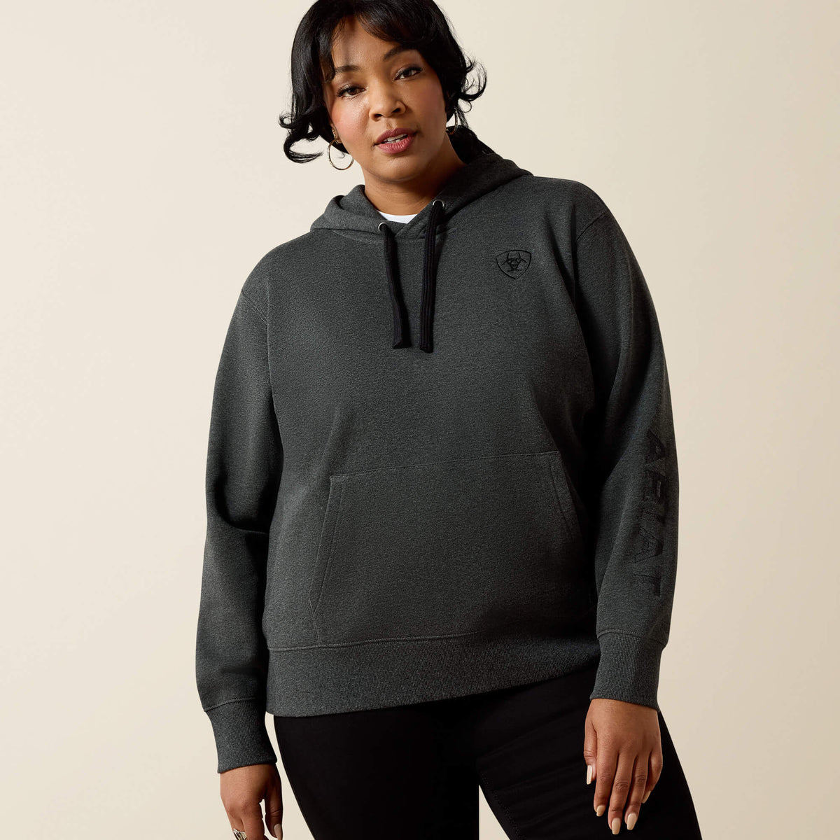 Ariat Women's Ariat Logo 2.0 Hoodie - Charcoal Heather