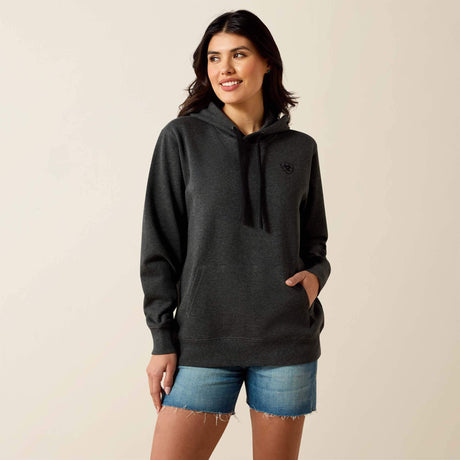 Ariat Women's Ariat Logo 2.0 Hoodie - Charcoal Heather