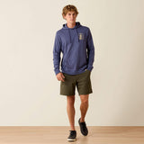 Ariat Men's Lightweight Retro Hoodie