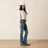 Ariat Women's High Rise Lorena Boot Cut Jeans