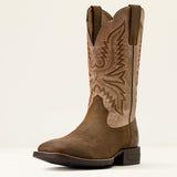 Ariat Men's Brush Creek Wide Square Toe Cowboy Boot