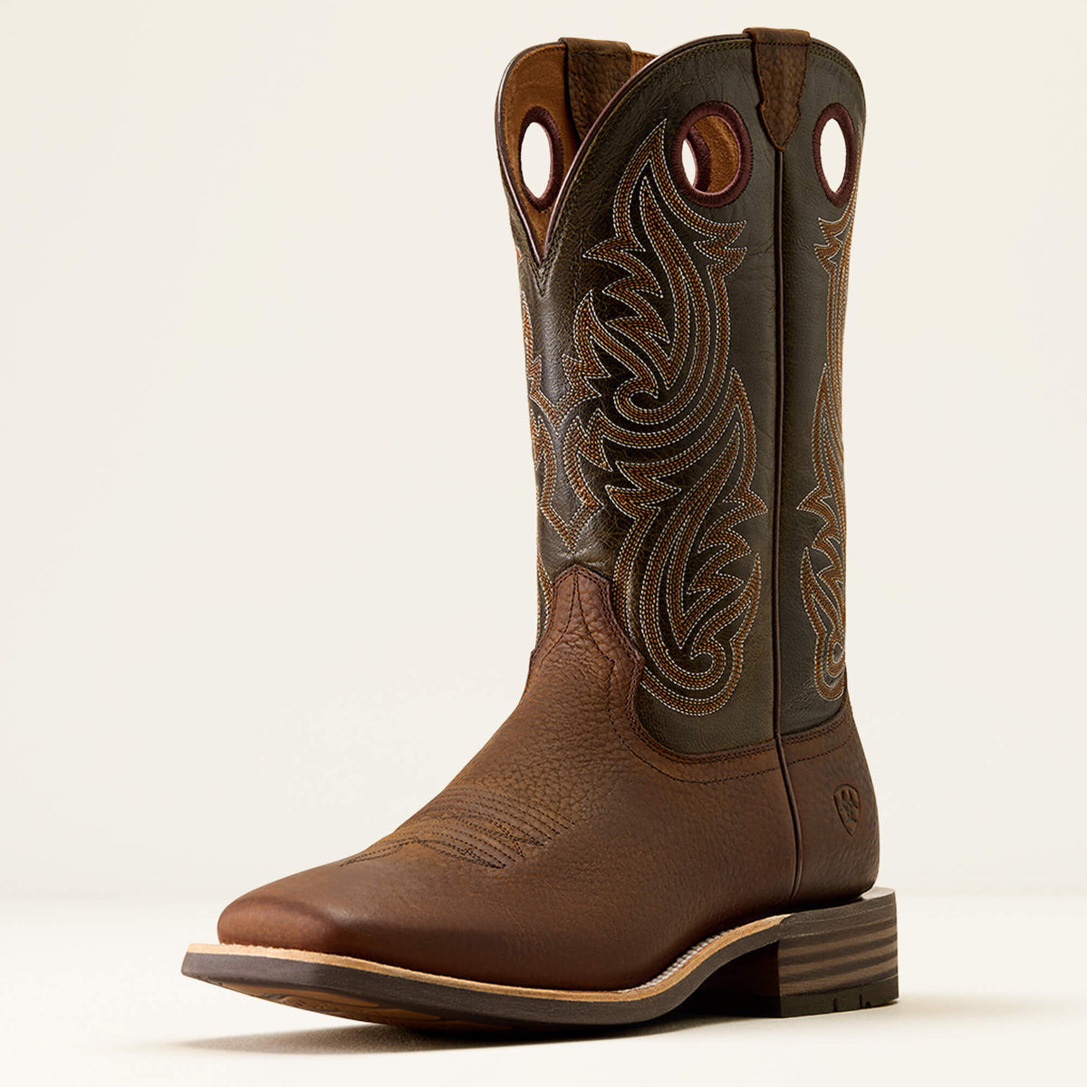 Ariat Men's Highland Toughstock Wide Square Toe Cowboy Boot